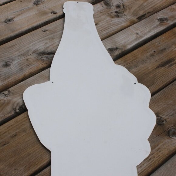 Rare Steam Whistle Sign Steam Whistle Bottle Metal Sign - Picture 2 of 3